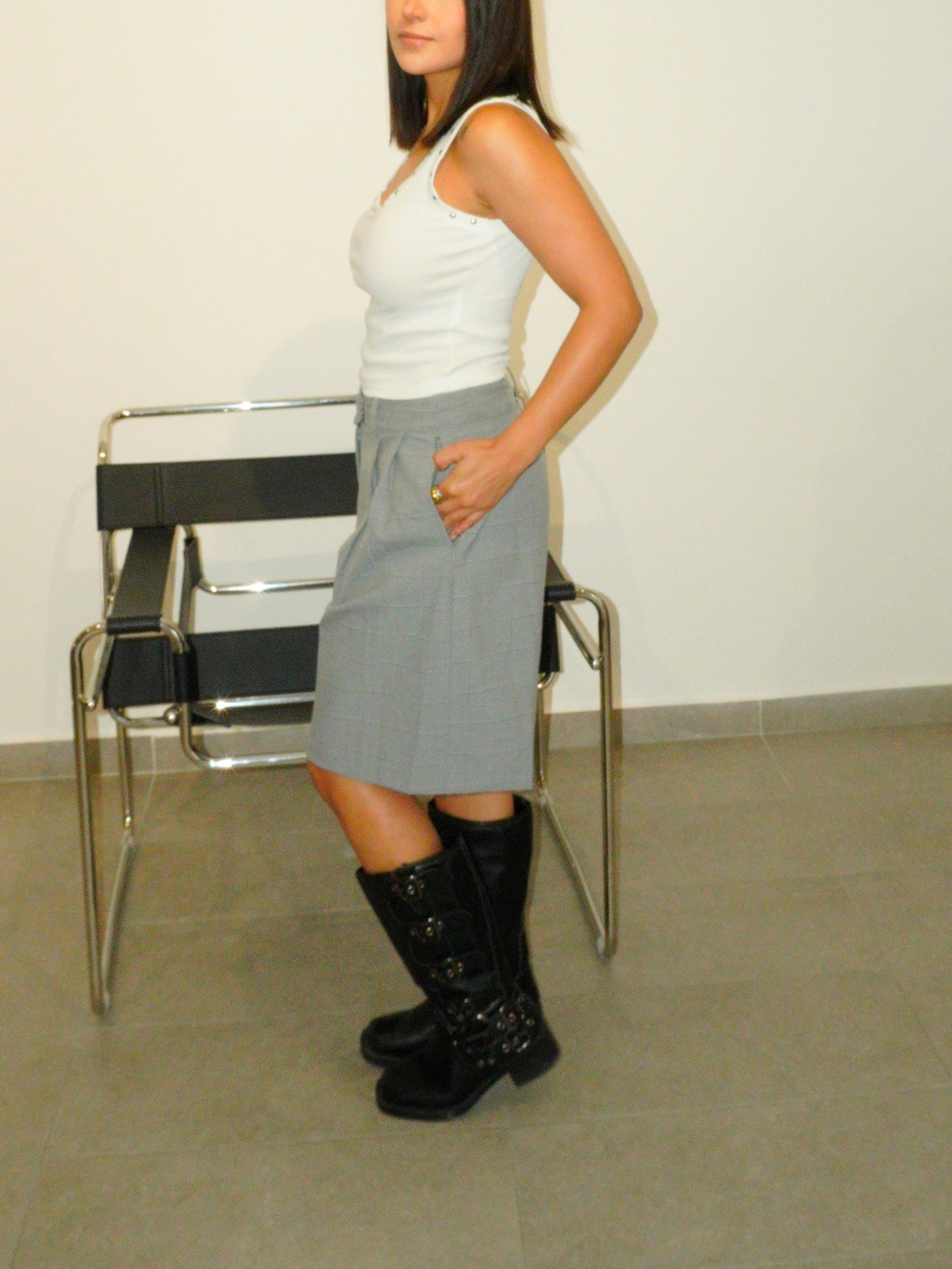 Bermudas Sastre Gris