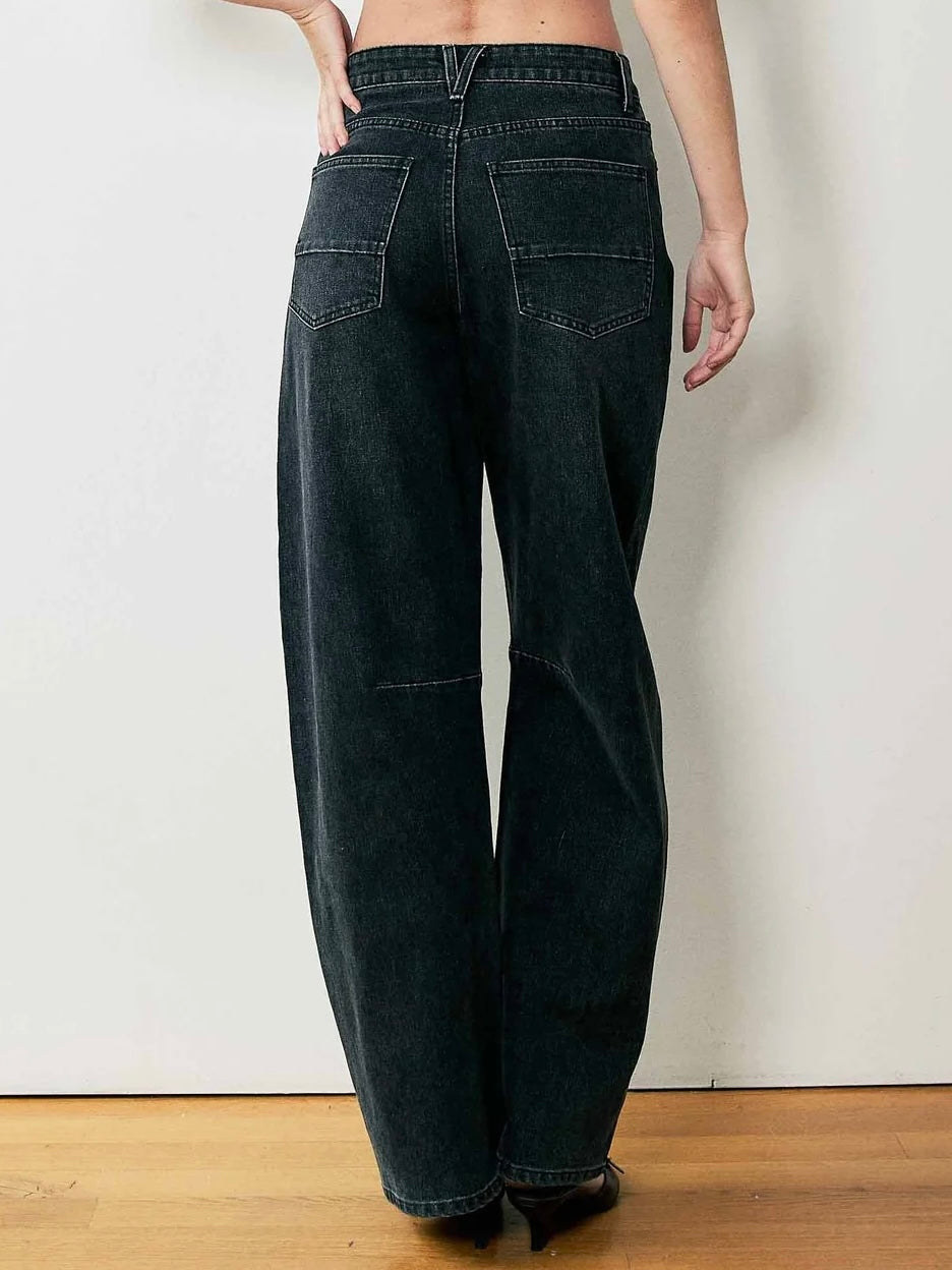 Jeans corte Barrel