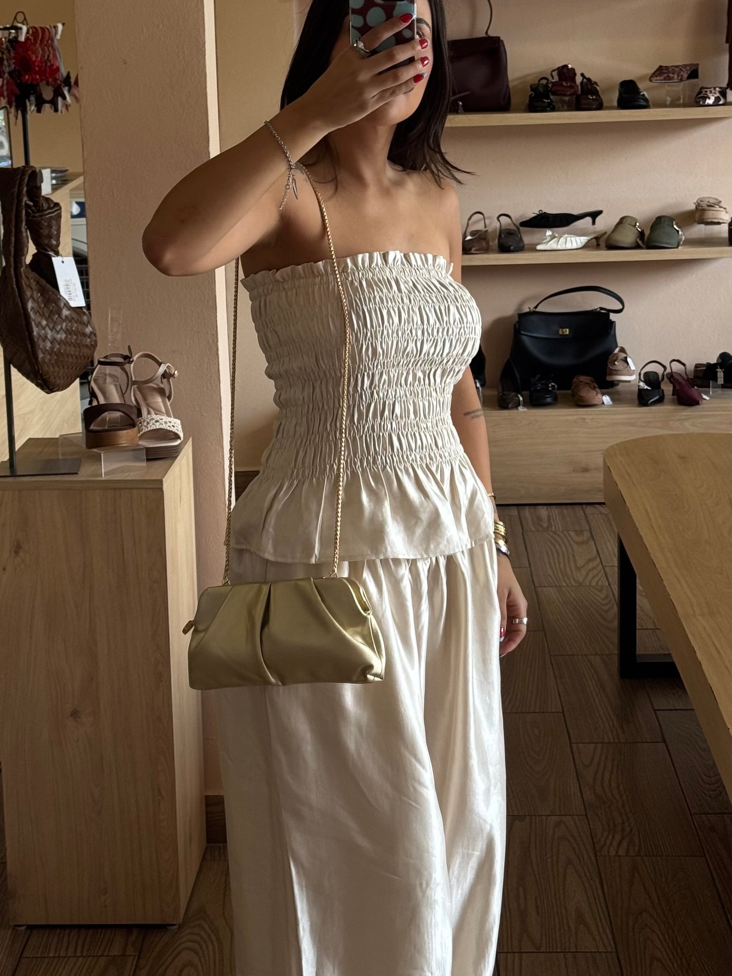 Bolso Luna Dorado