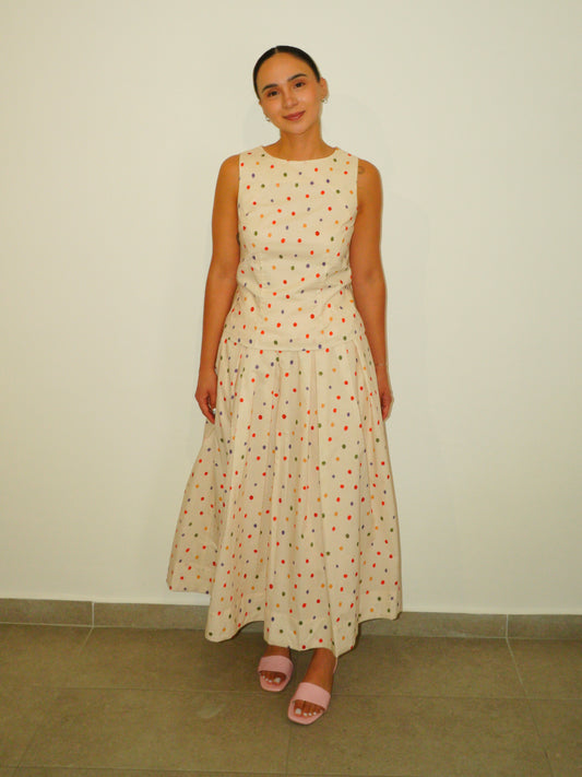 Set Falda + Top Polka Dots