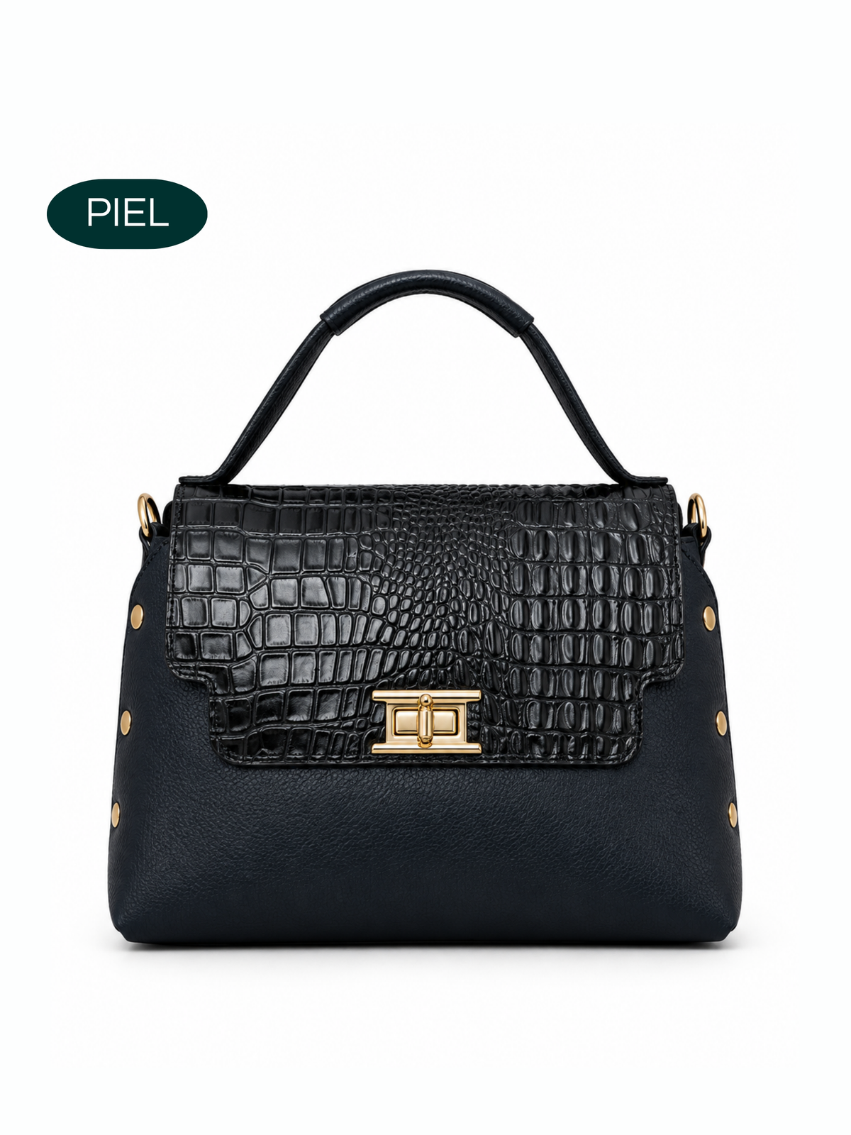 Bolso Roma Azul/Croco