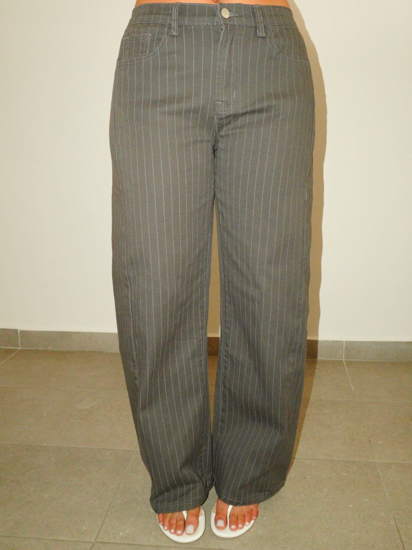 Jeans de Mezclilla Café