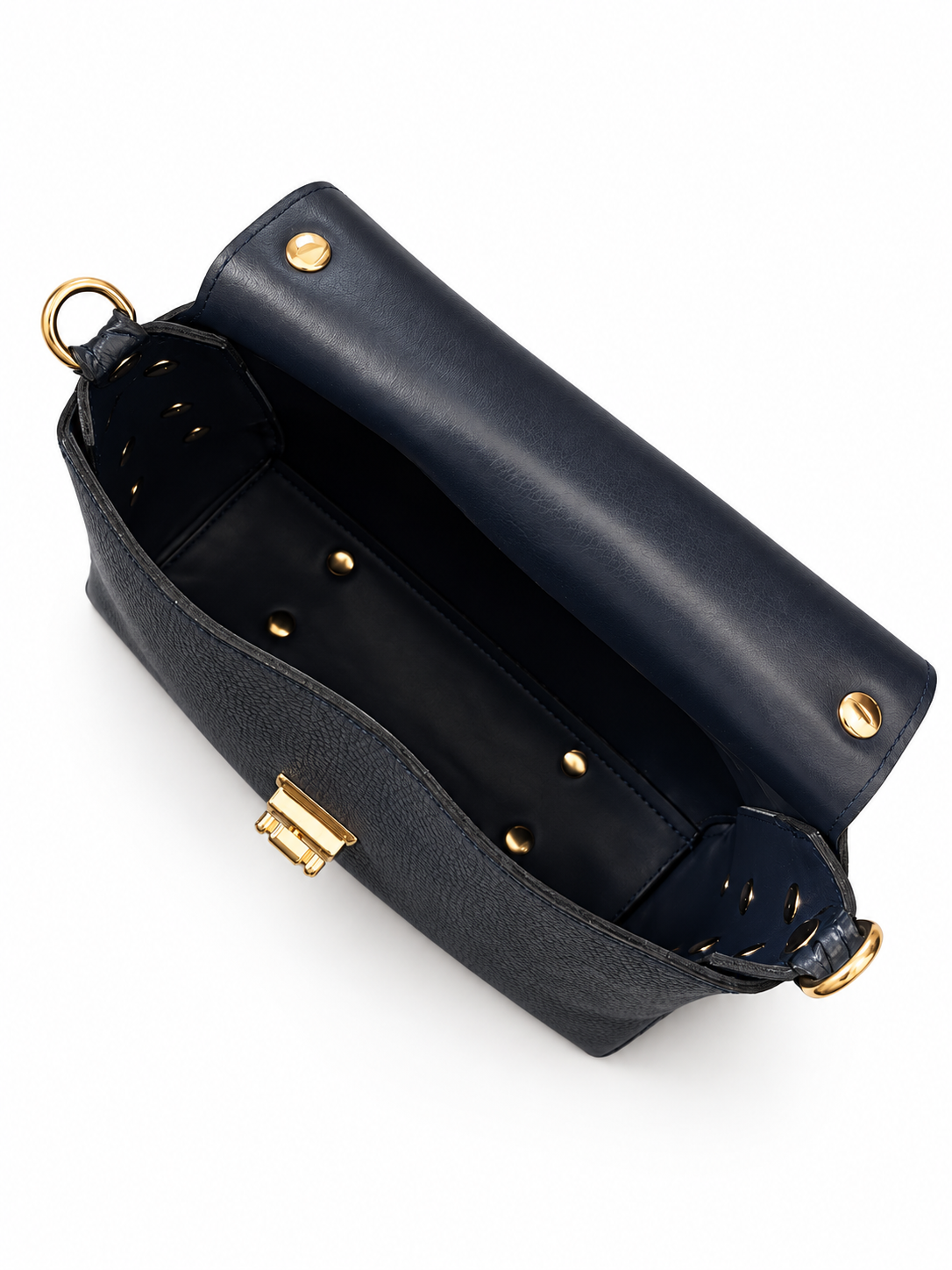 Bolso Roma Azul/Croco
