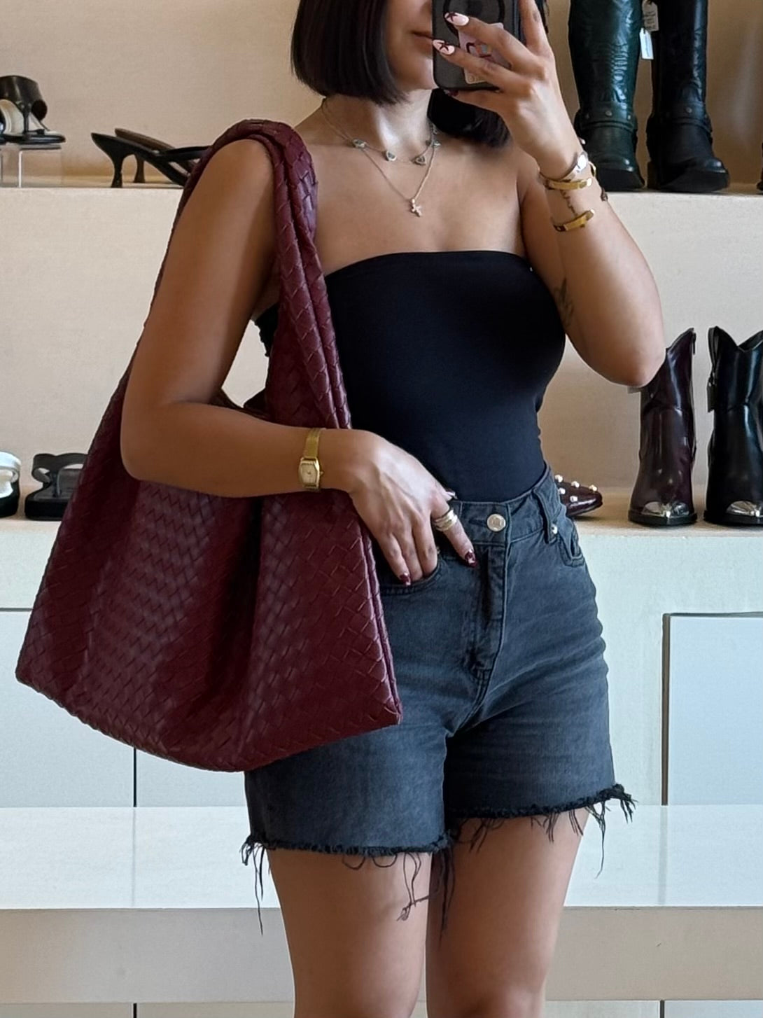 Bolso Megara Vino