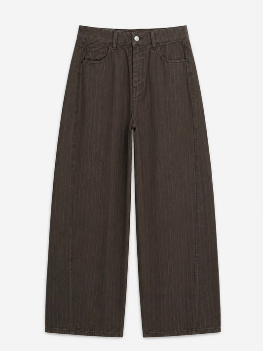 Jeans de Mezclilla Café
