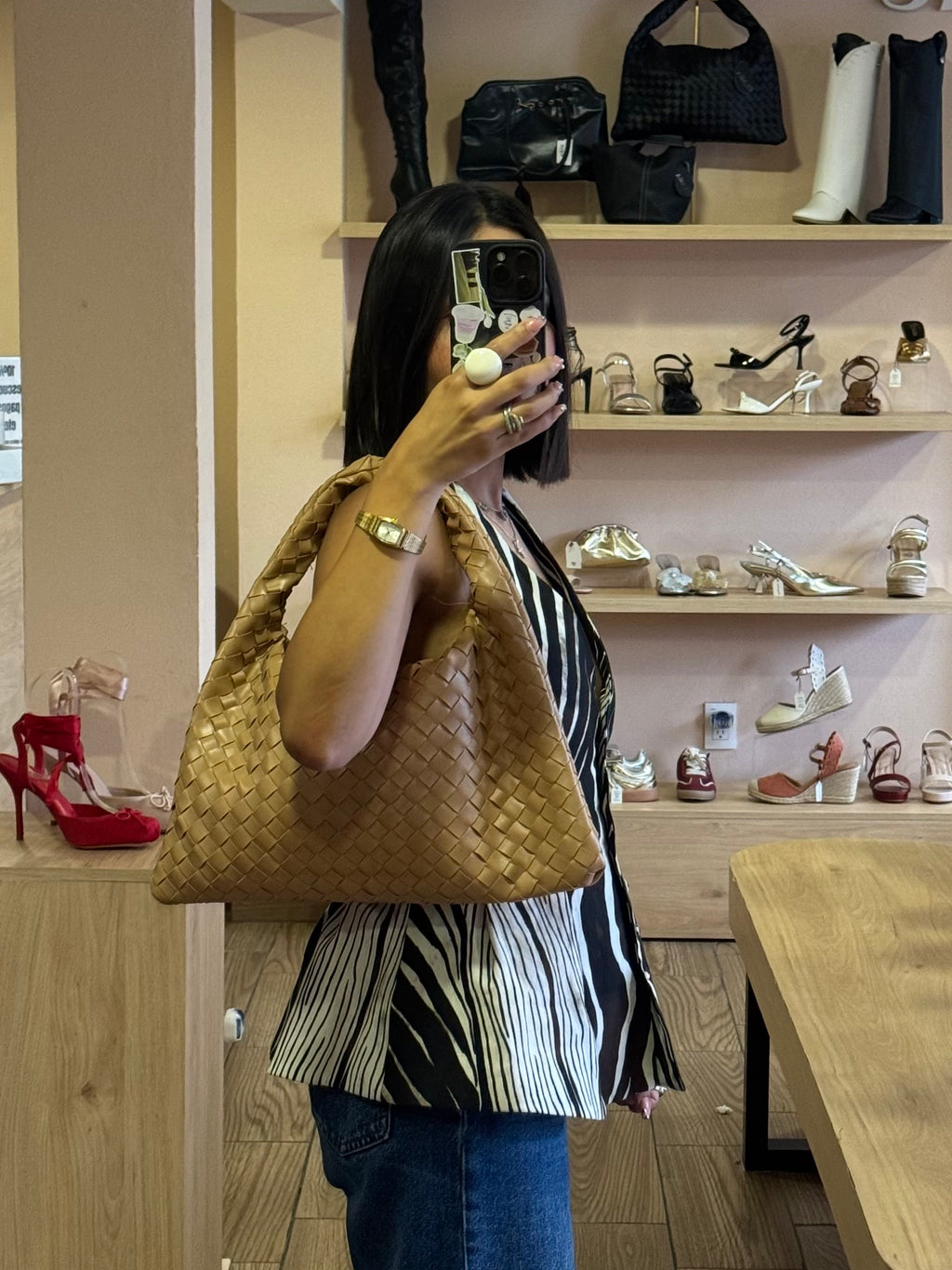 Bolso ivonny caramelo