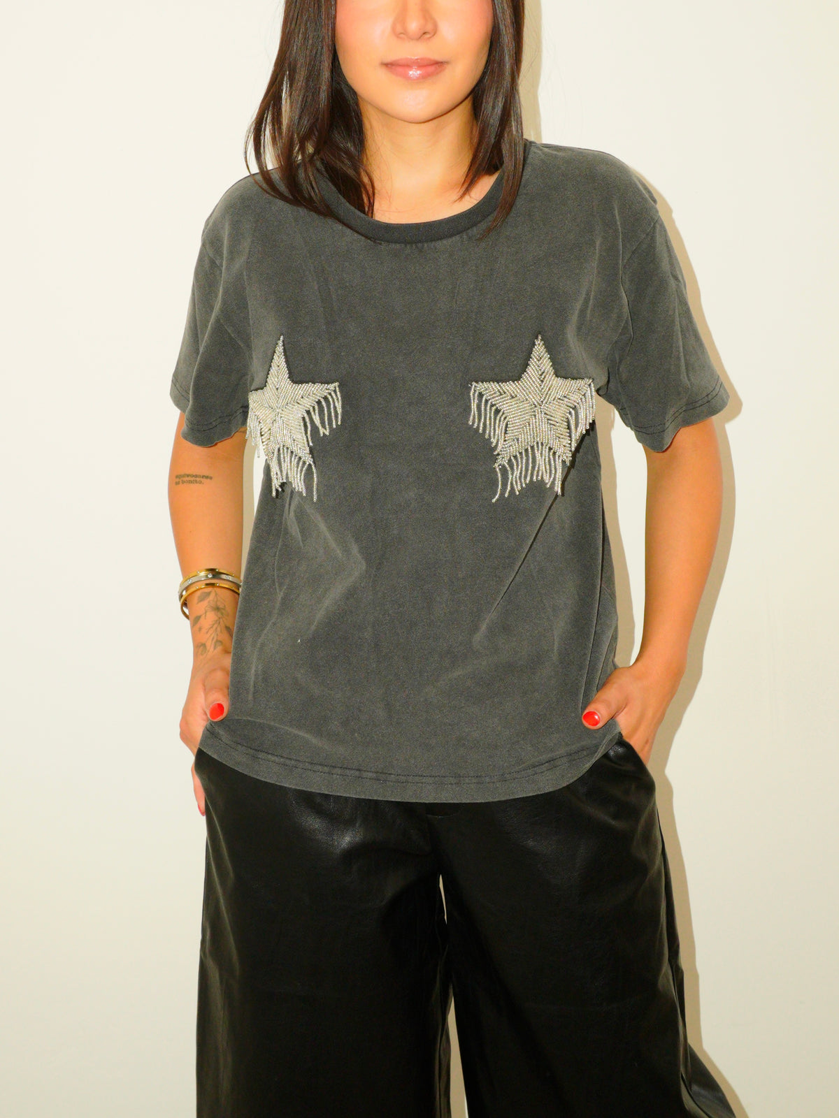 Blusa Estrellas Bordadas