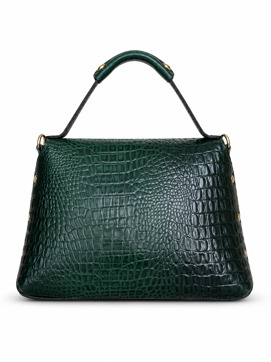 Bolso Roma Verde/Croco