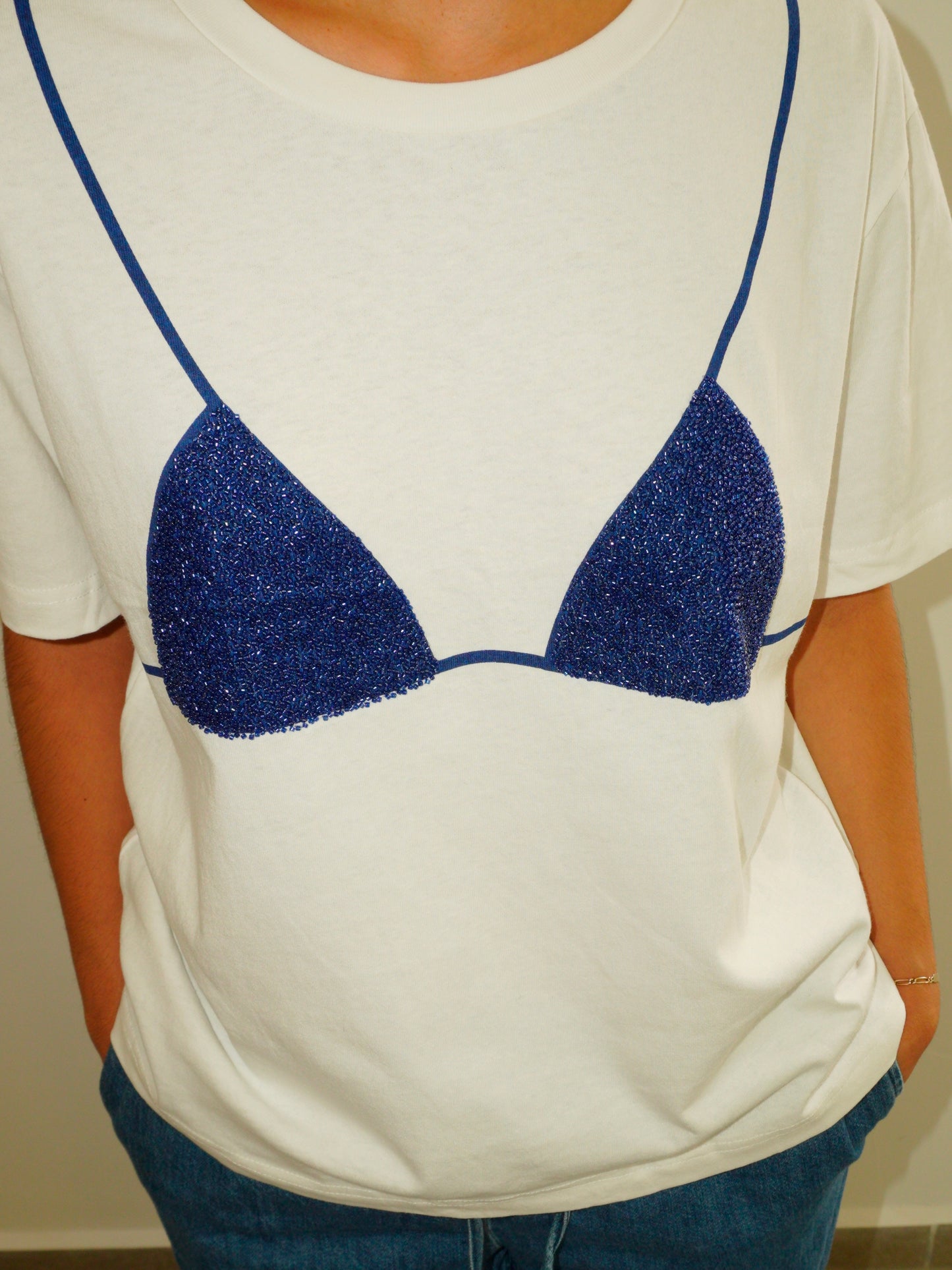 Playera Bikini Azul