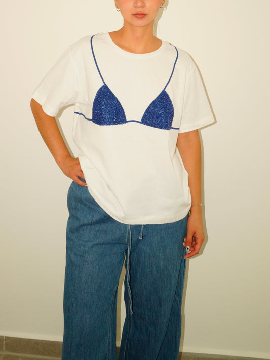 Playera Bikini Azul