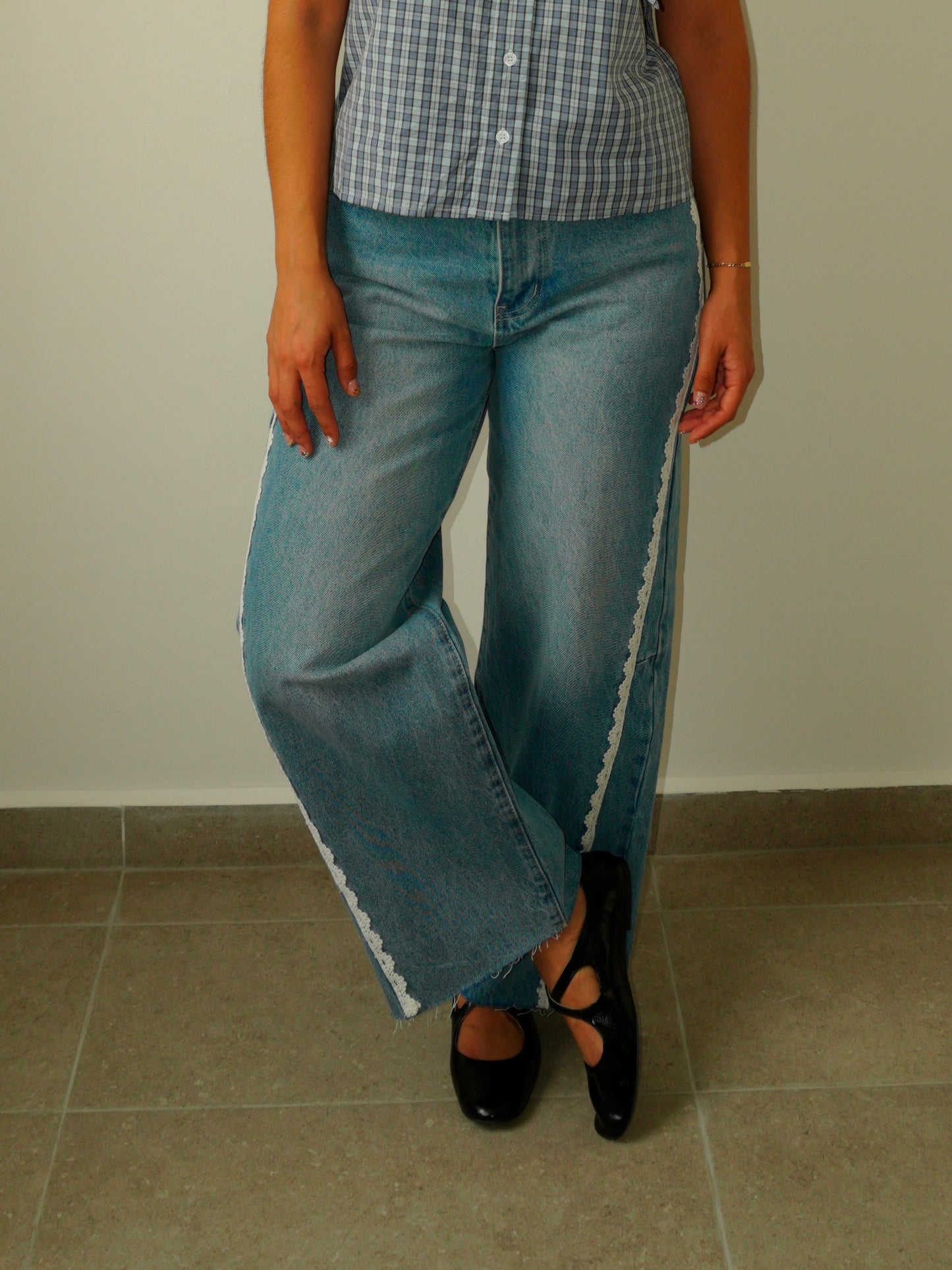 Jeans Encaje
