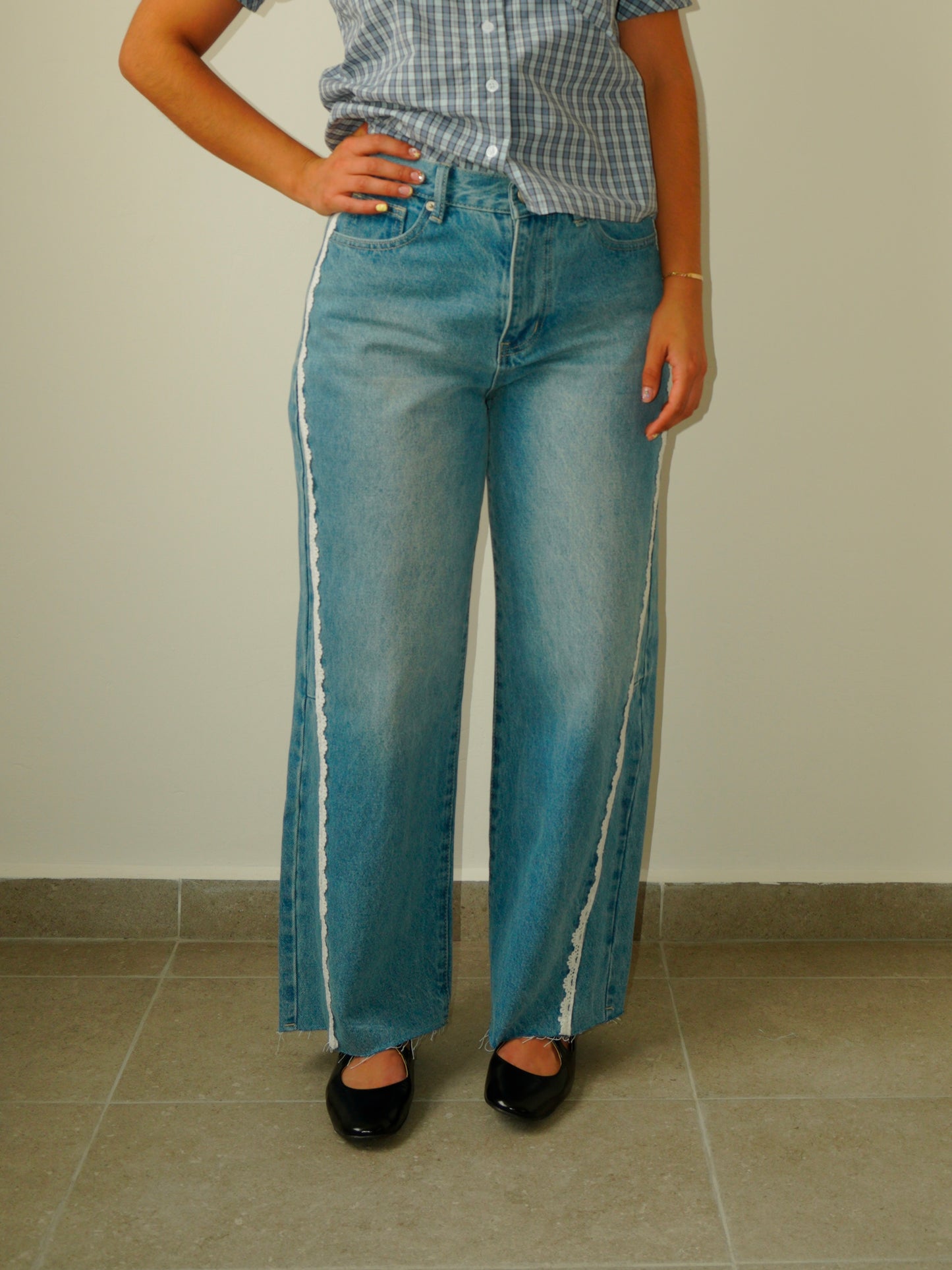 Jeans Encaje