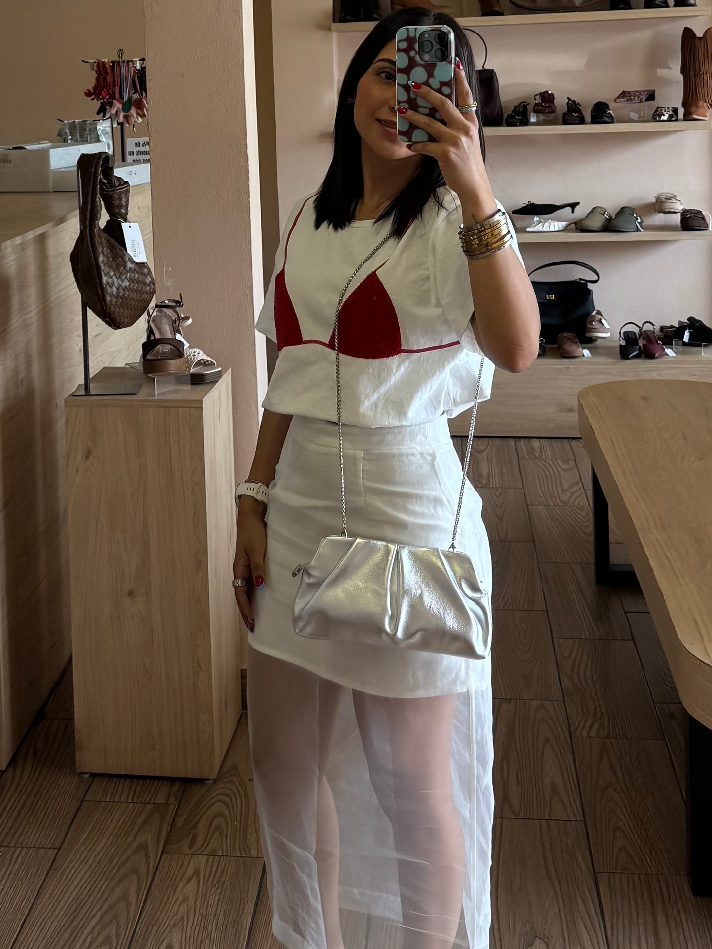 Bolso Luna Plata