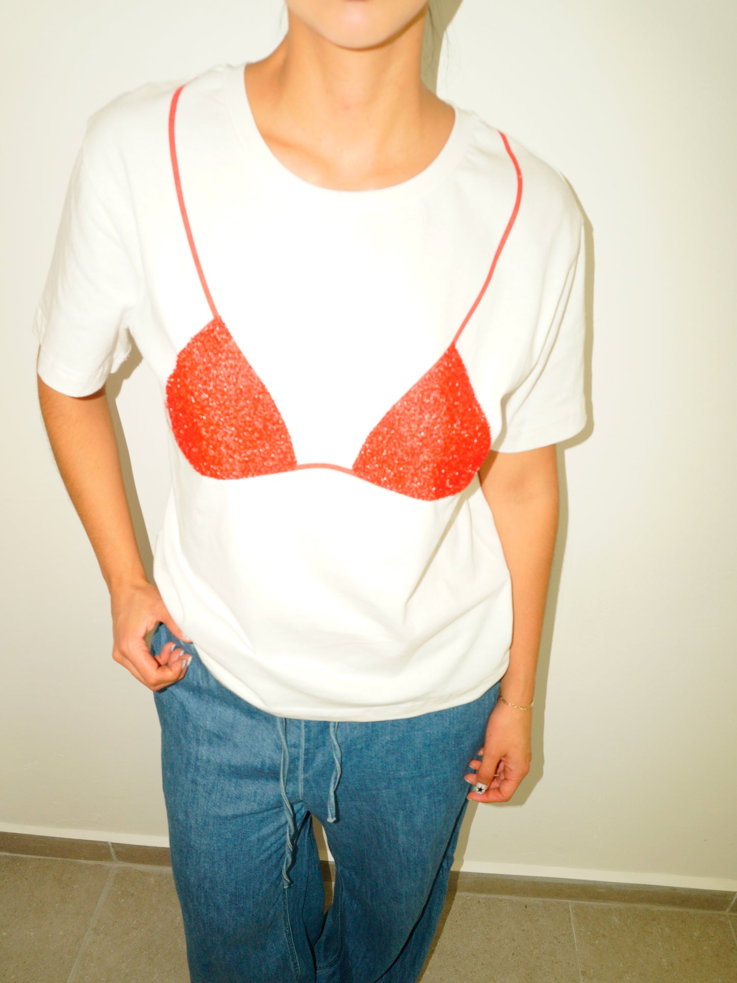 Playera Bikini Roja