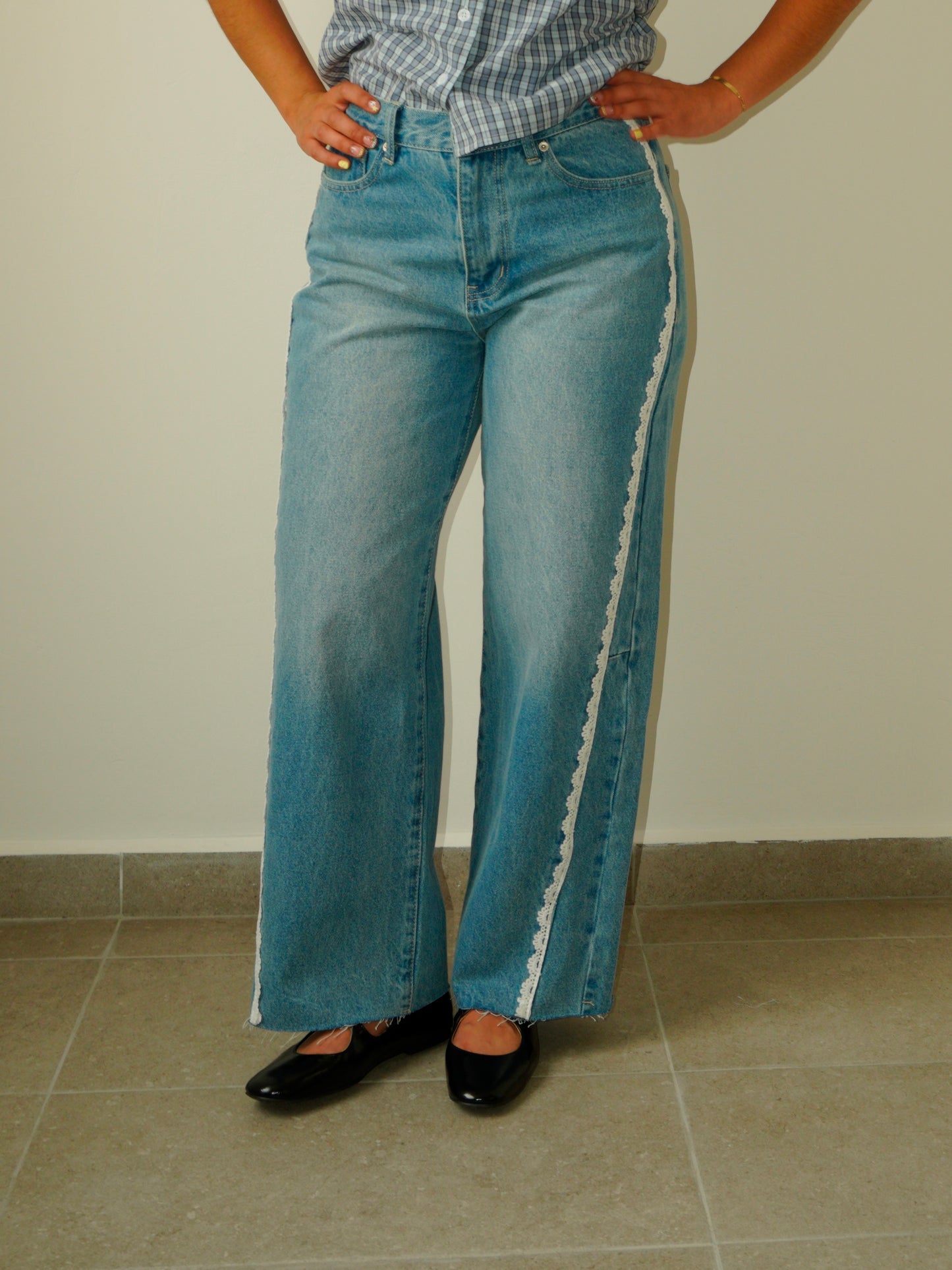 Jeans Encaje