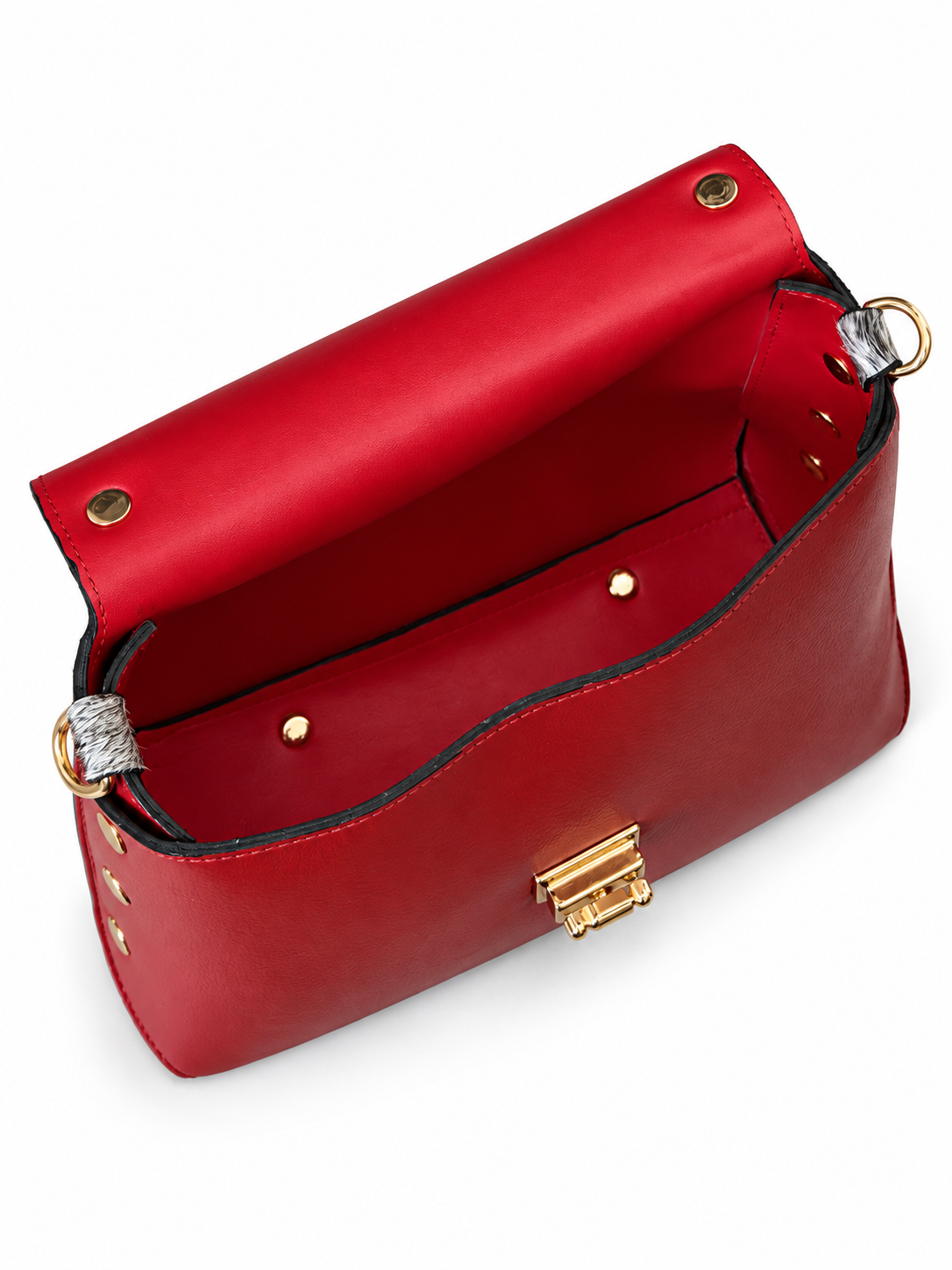 Bolso Roma Rojo/Cow