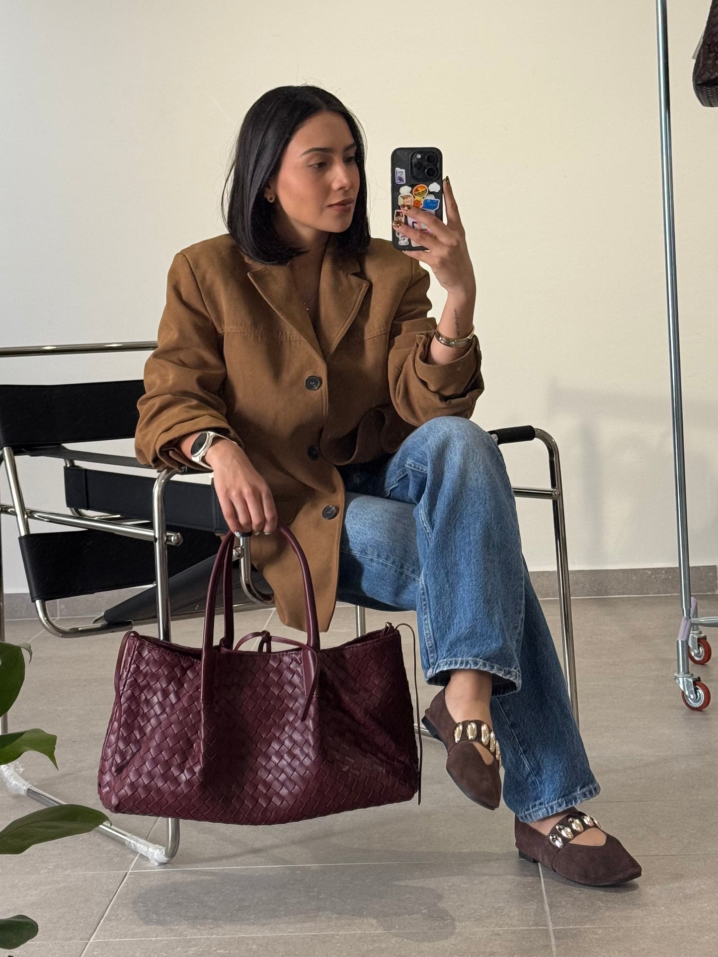 Bolso Aurora Vino