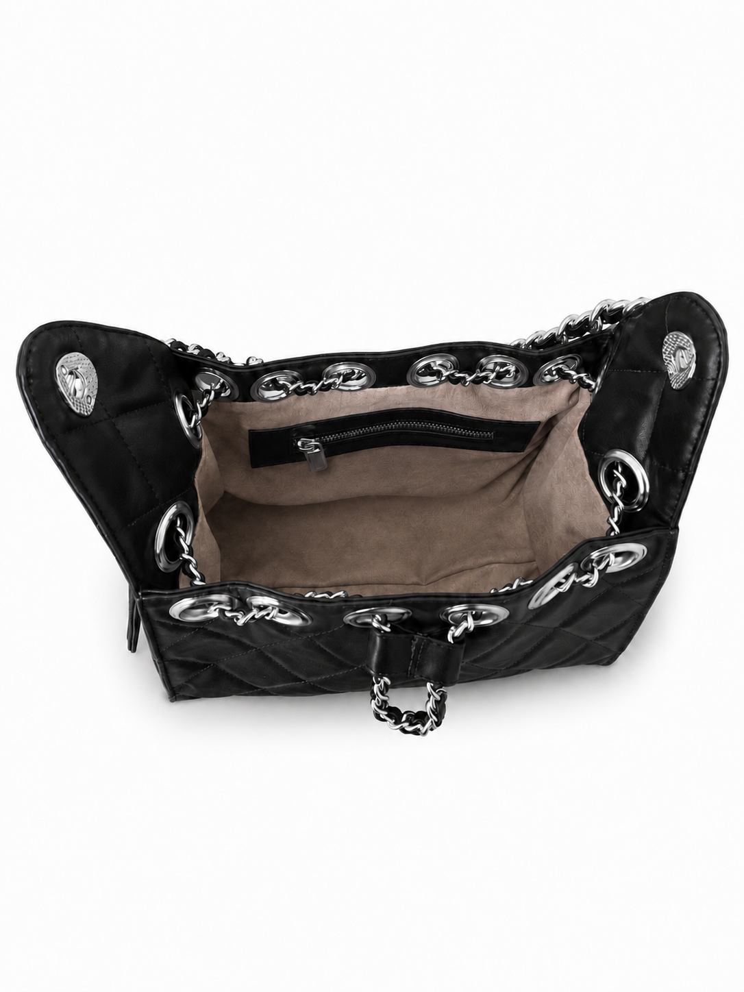 PREVENTA Bolso Hilary Negro/Plata