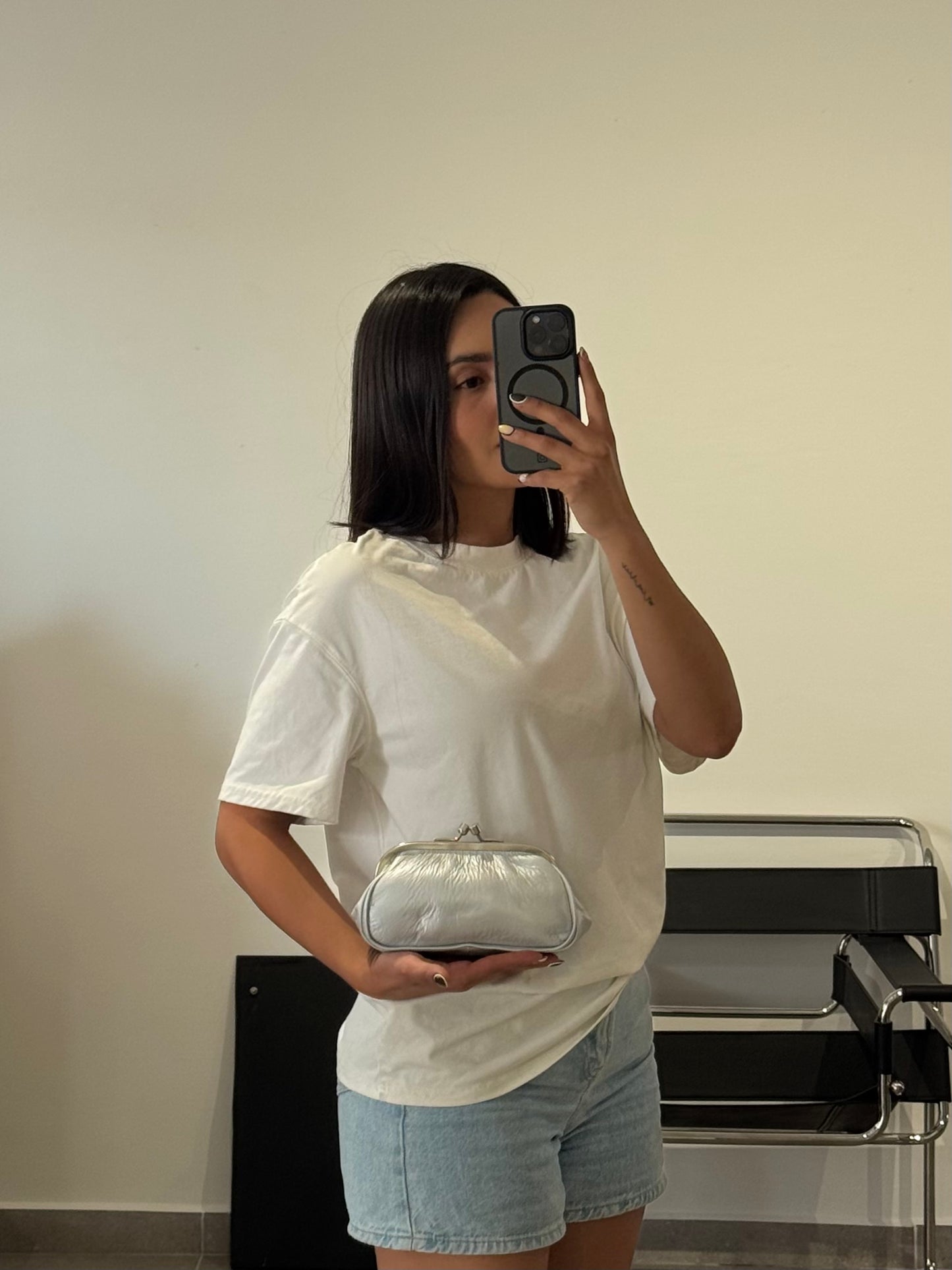 Bolso Elle Plata