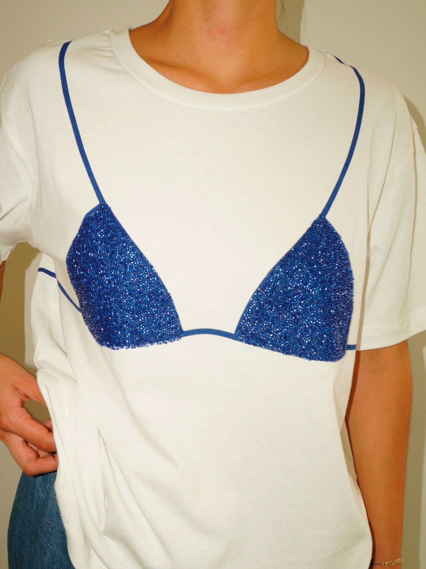 Playera Bikini Azul