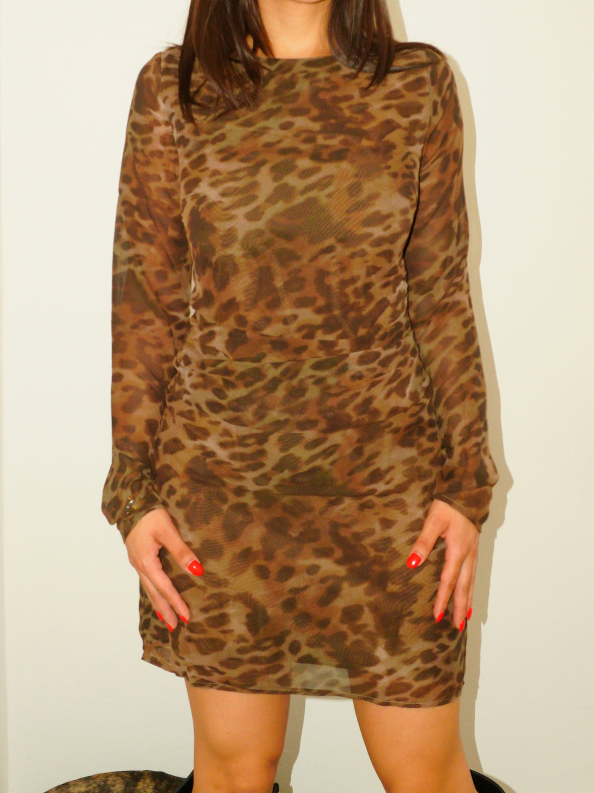 Vestido Leopardo