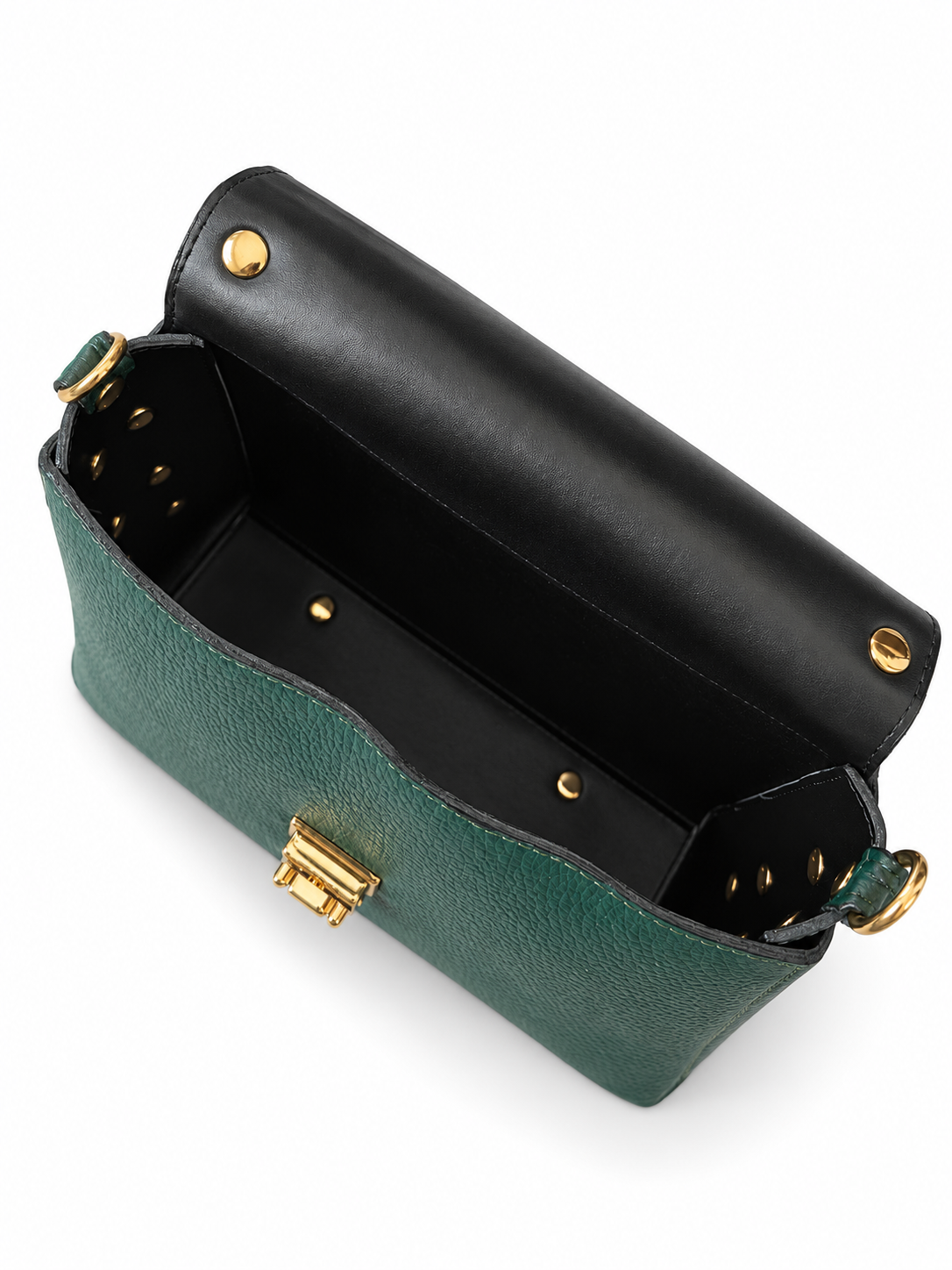Bolso Roma Verde/Croco
