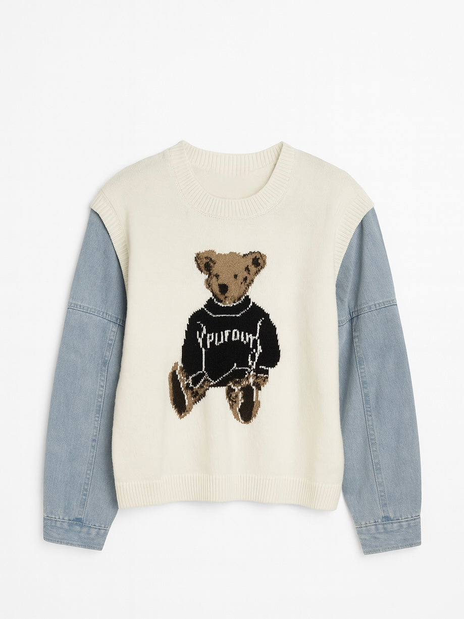 Suéter Osito Blanco