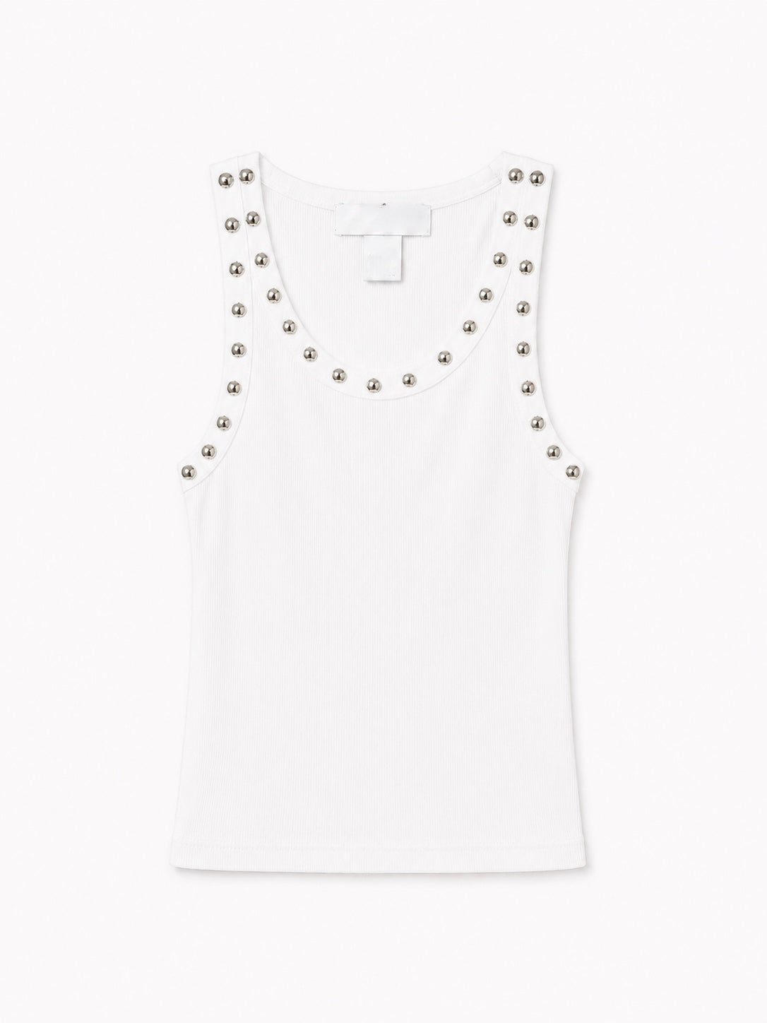 Tank Top Blanco Estoperoles