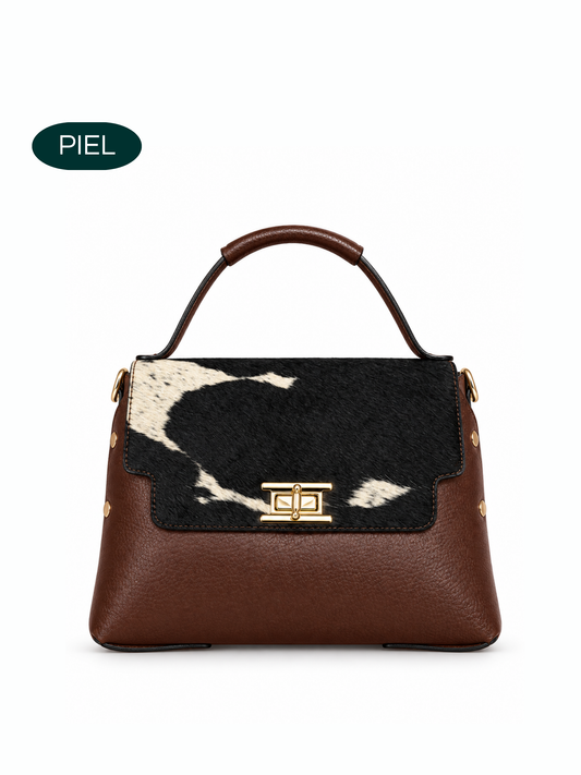 Bolso Roma Café/Cow