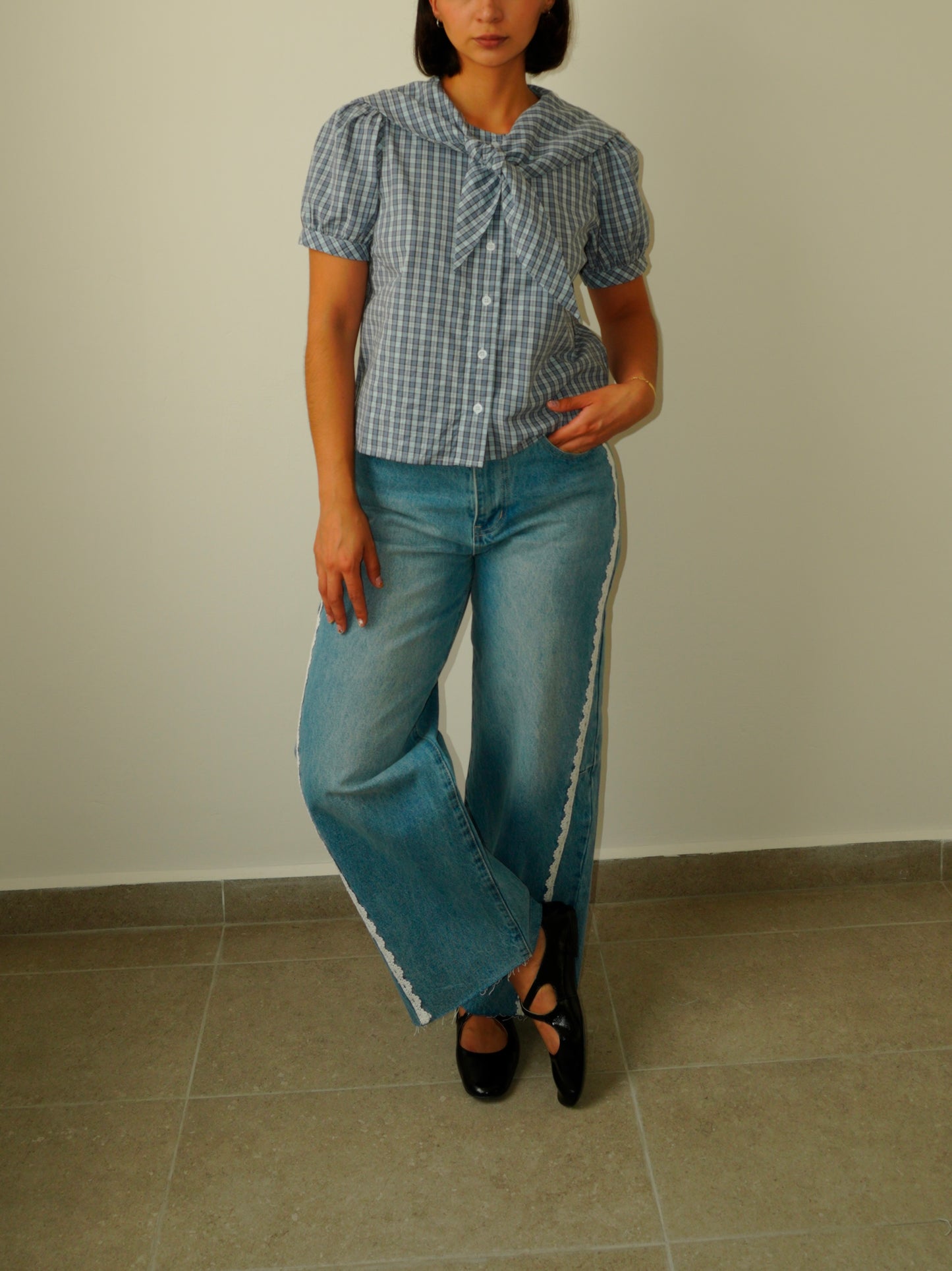 Jeans Encaje