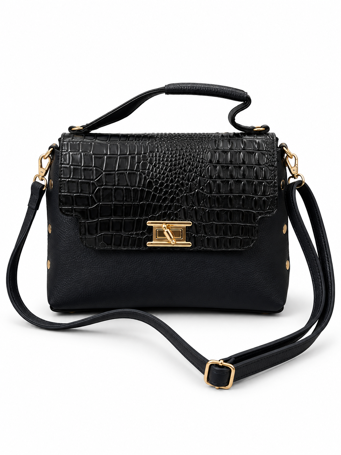 Bolso Roma Azul/Croco