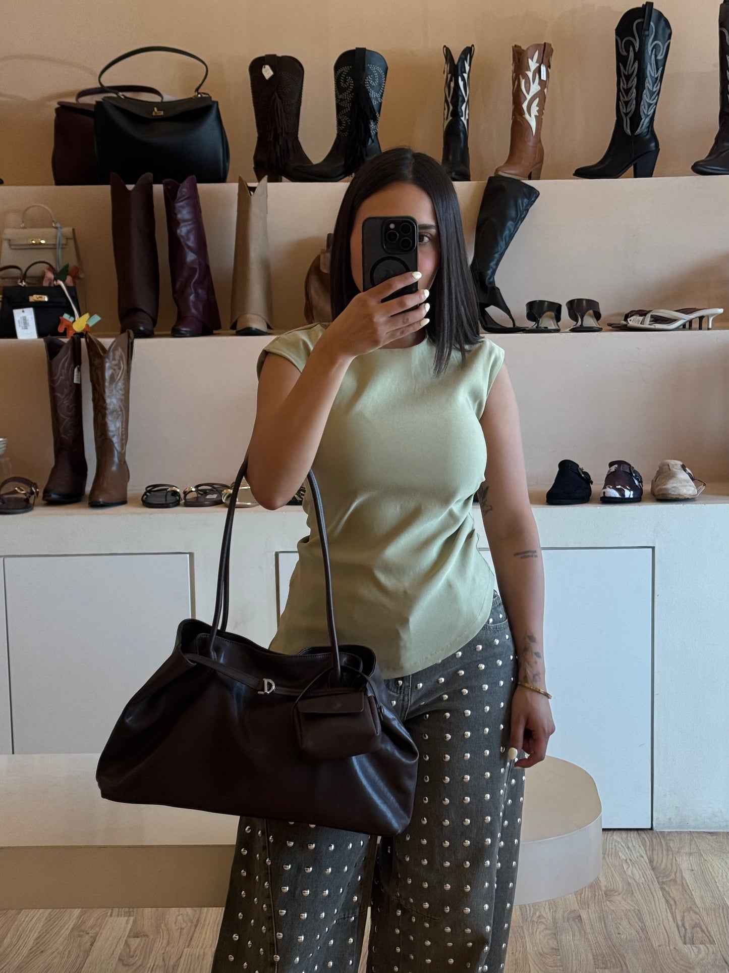 Bolso Doble Café
